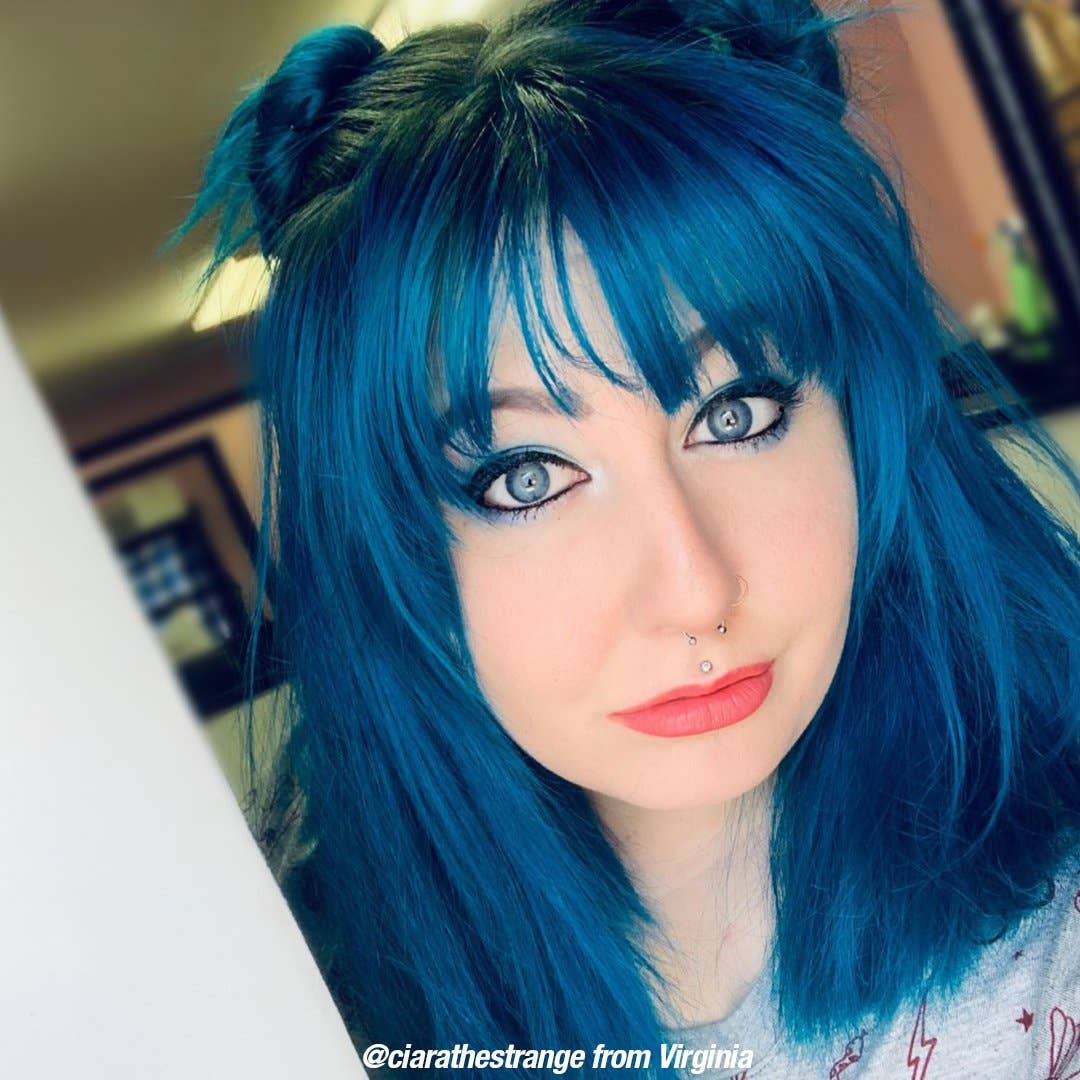 Manic Panic - Wholesale Hair Dye - Voodoo Blue™ - Amplified™2