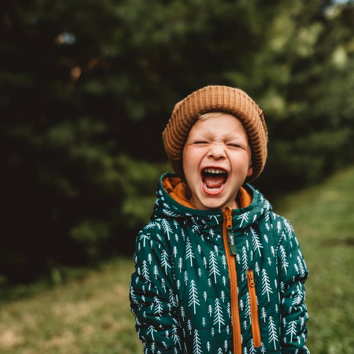 Tree lightweight puffy for wholesale by Keep the Littles Wild