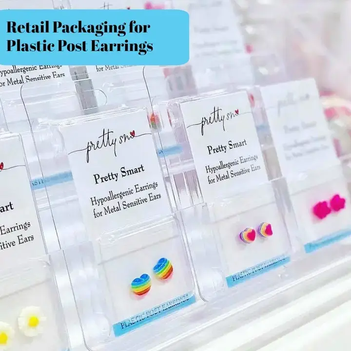 Pretty Smart - Wholesale Earrings – Kids - RETAIL STARTER PACK METAL FREE EARRINGS - New Designs 20253