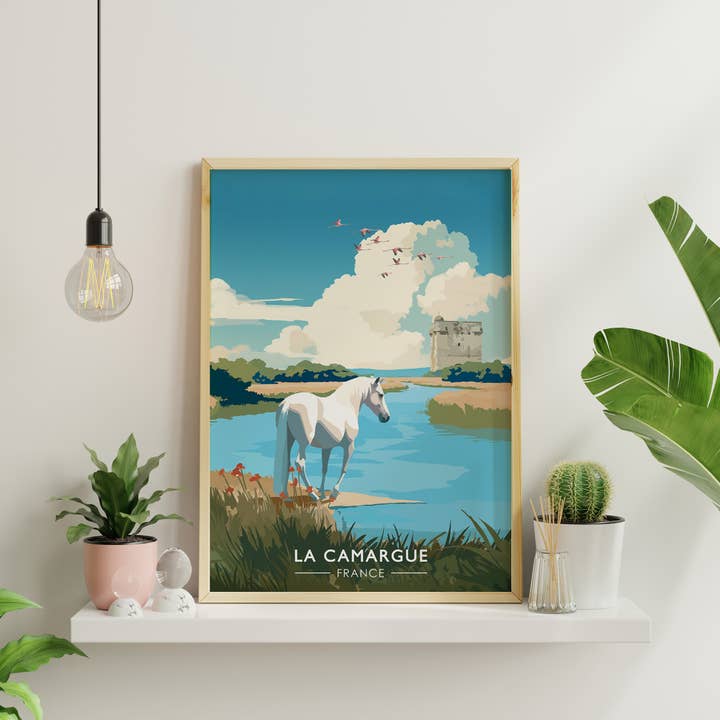 Artcamia - Wholesale Poster - Camargue - Travel poster4