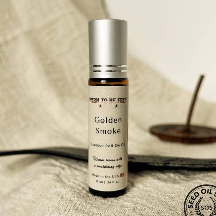 Golden Smoke Essence Roll-On Oil for wholesale by Born To Be Free
