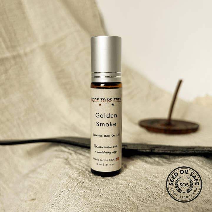 Golden Smoke Essence Roll-On Oil for wholesale by Born To Be Free