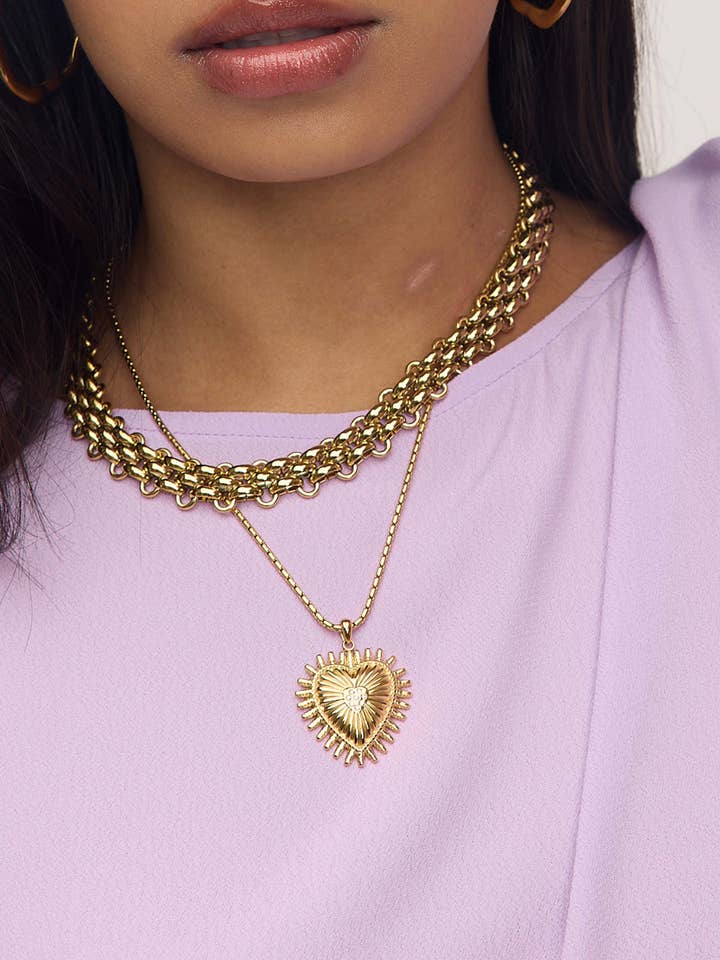 Heartline Necklace for wholesale by Obus