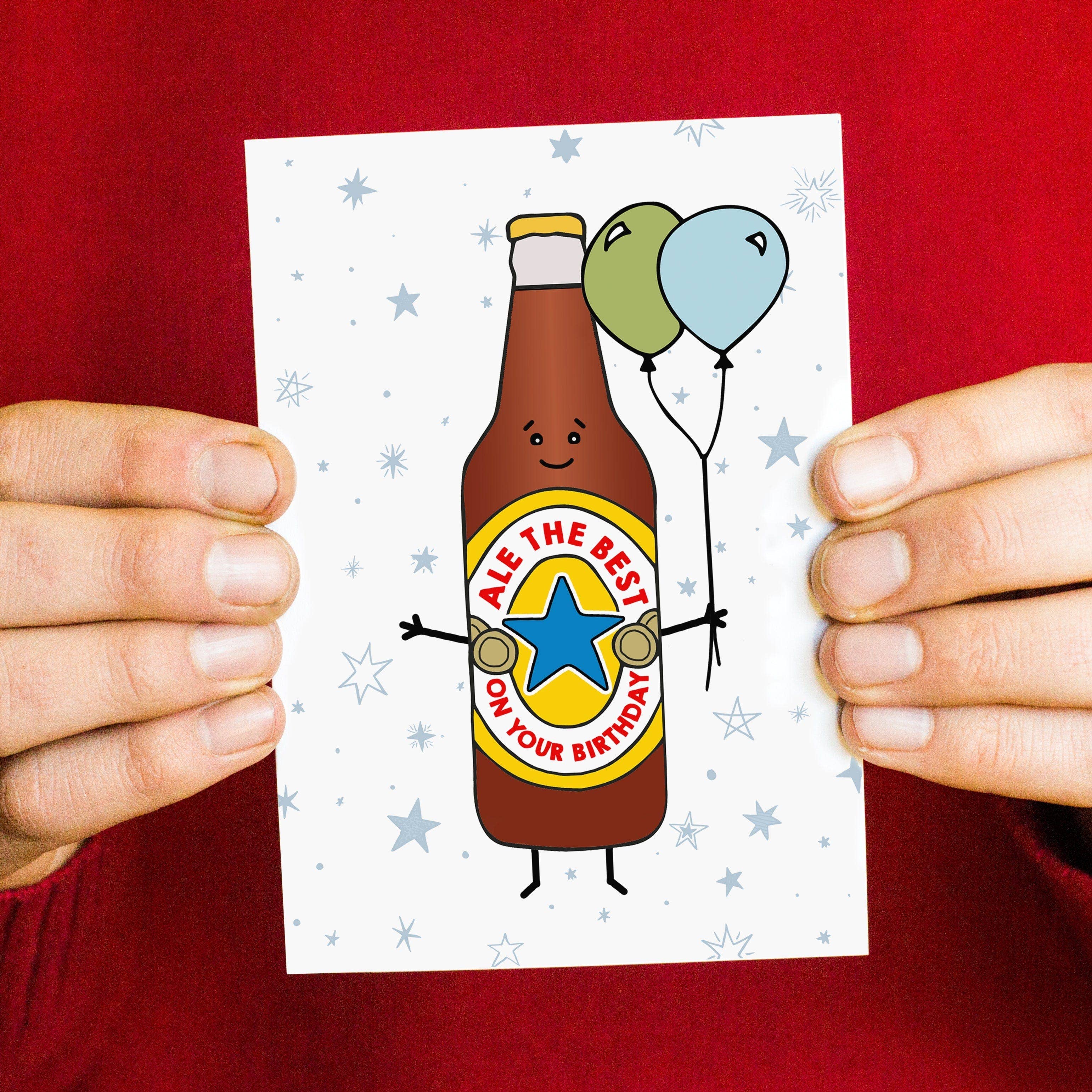 Of Life & Lemons – wholesale Birthday card – Funny Beer Birthday Card
