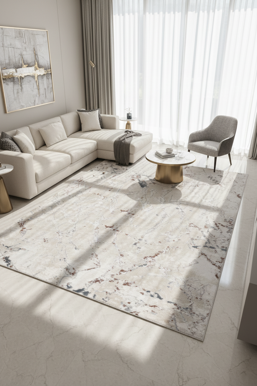 HOMYCASA DESIGN INC - Wholesale Area Rug - NAAR MARFI Collection 6X9 Multi / Contemporary Area Rug3