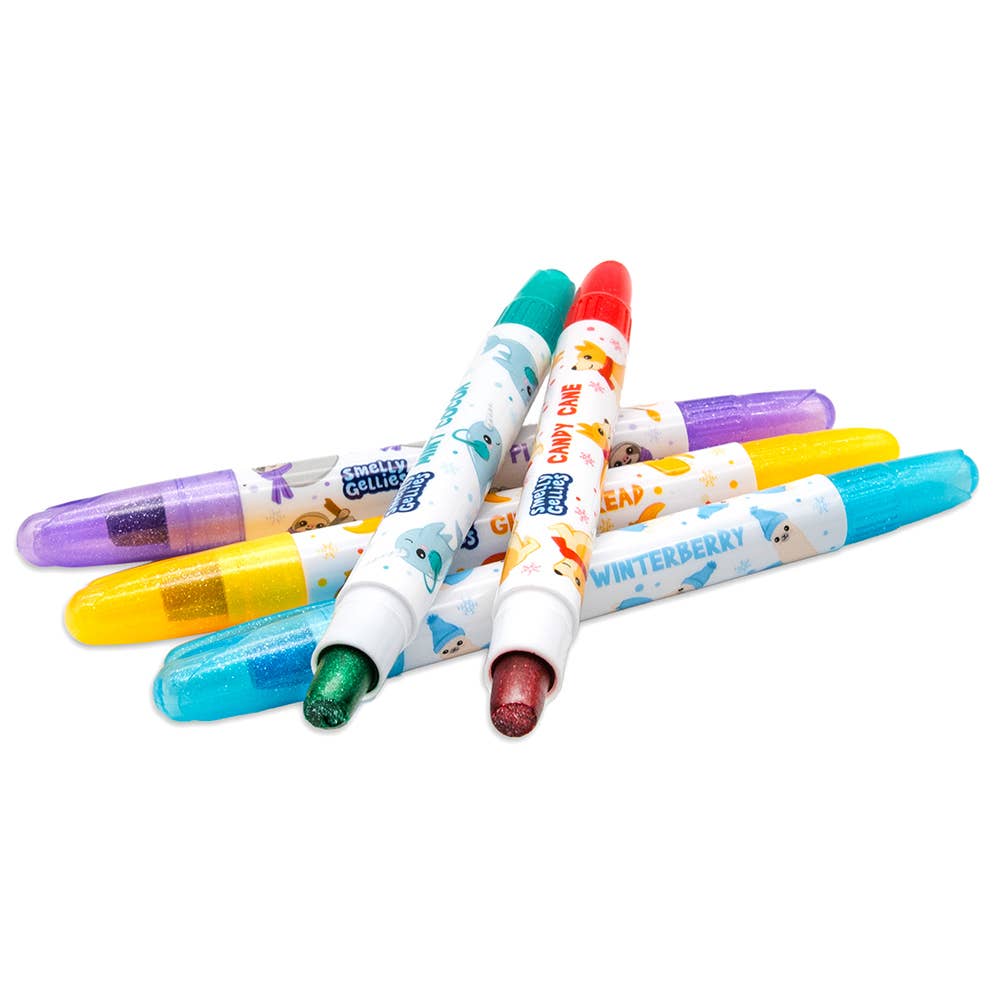 Scentco, Inc - Wholesale Crayons - Kids & Baby - Holiday Smelly Gellies - Scented Glitter Gel Coloring Sticks7