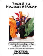 Folkwear - Wholesale Comic Book - American Tribal Style Headdress & Makeup Booklet0
