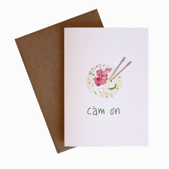 Thank You | Vietnamese for wholesale by Cabbage Paper Goods