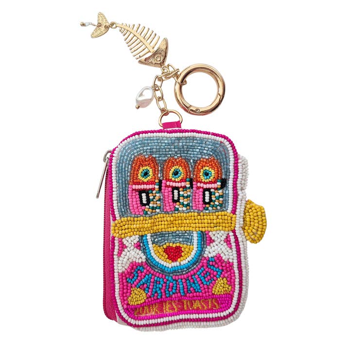 Beaded Keychain Pouch BA02 for wholesale by ZODA