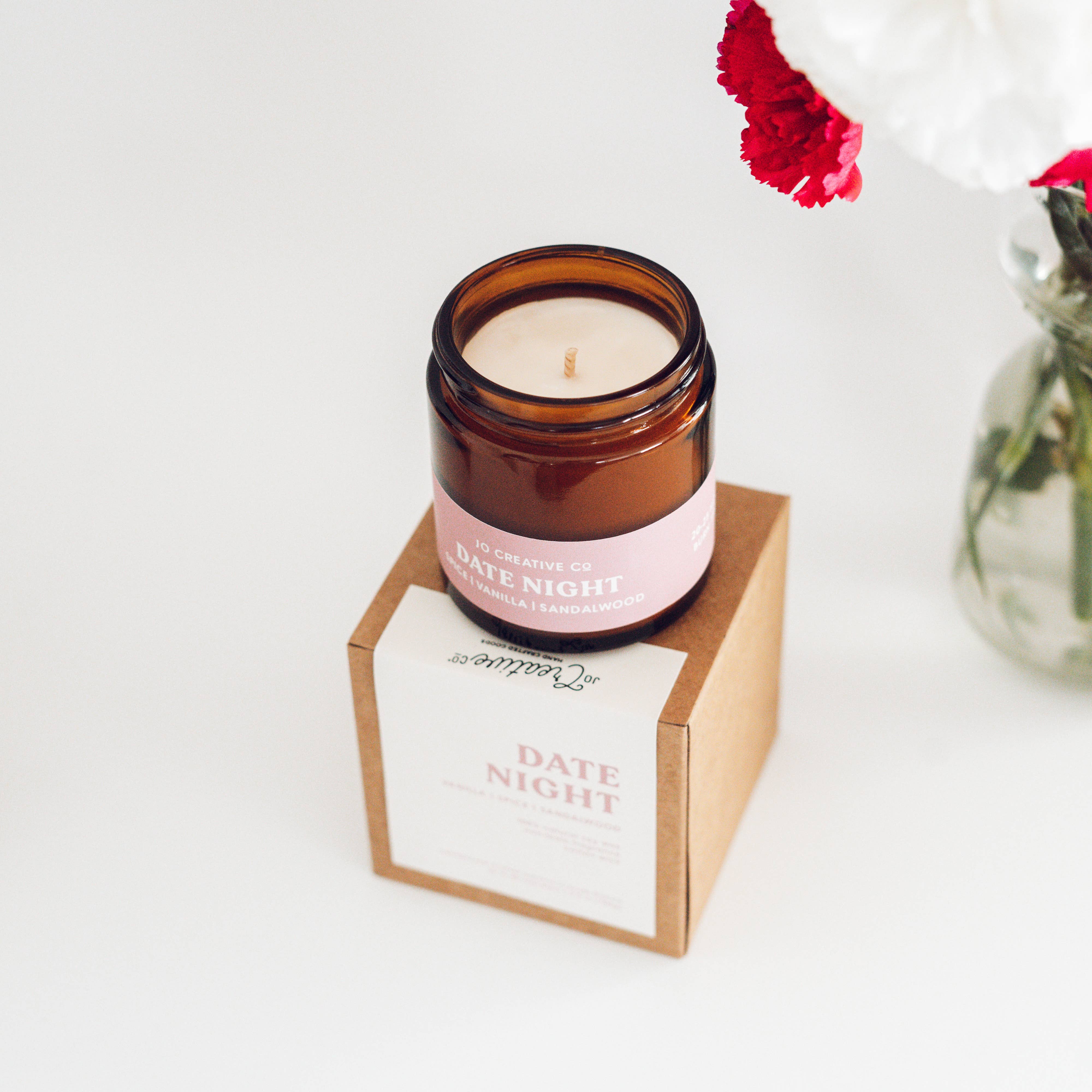 Jo Creative Co - Wholesale Jar/Filled Candle - Date Night Candle3