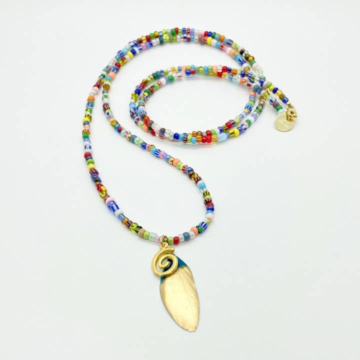 Sautoir espiral nostálgico para venta al por mayor de Eli m London