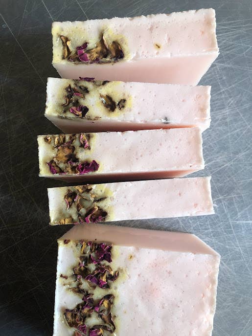 Spring + Vine - Wholesale Bar Soap - Desert Rose + Patchouli 〰️ Natural Handmade Soap Bar5