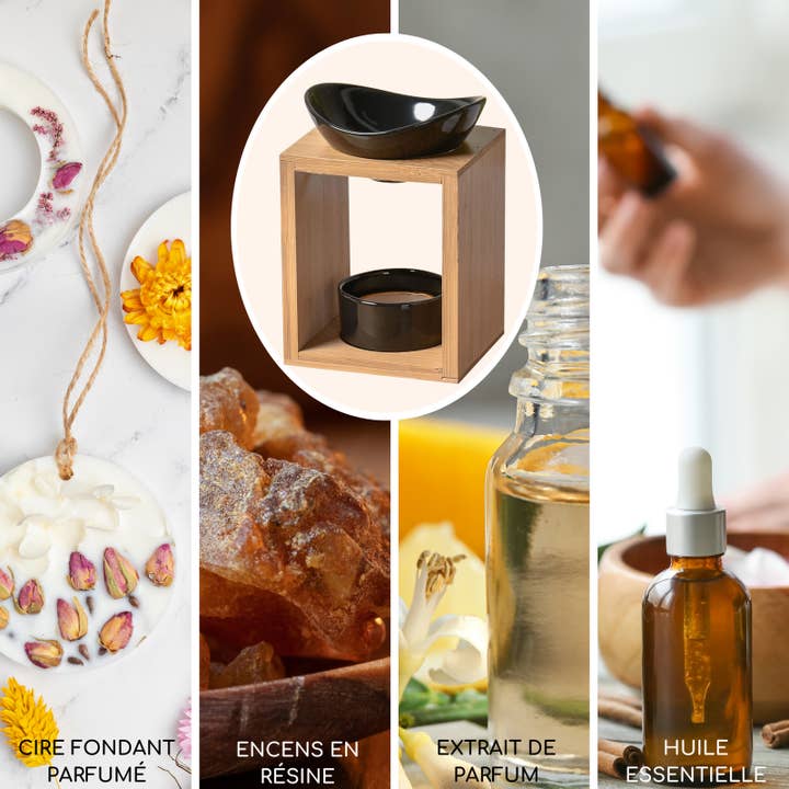 Zen'Arome - Wholesale Oil Warmer - Naturéa Series Fragrance Burner - Kalos Scents and Waxes Candle