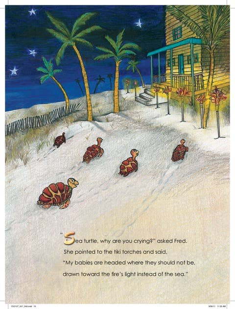 Apple Pie Publishing – wholesale Pre-school book (3–5) – Fred Visits the Coast Children's Book3