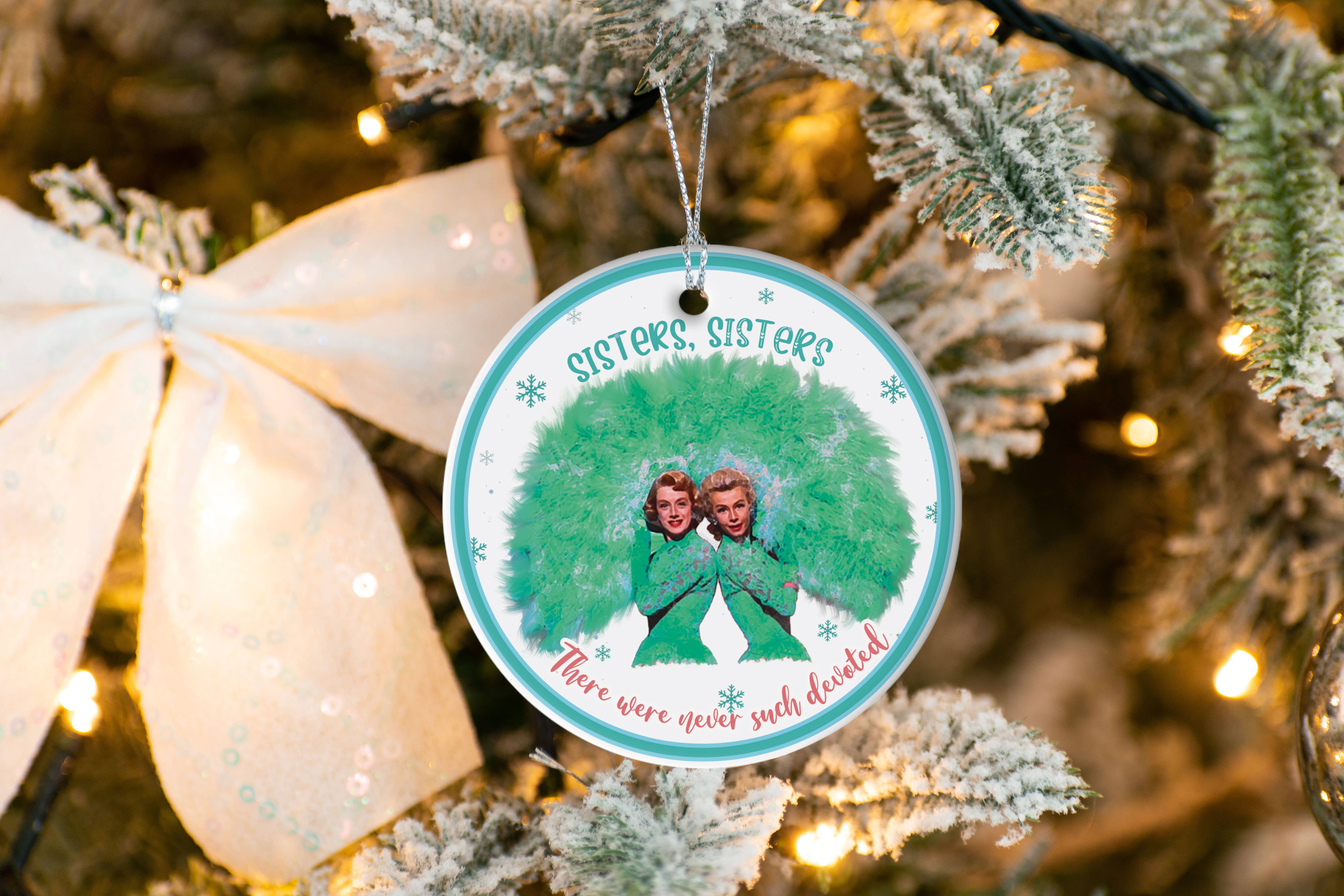 TMLECOM LTD – wholesale Ornament – Haynes Sisters Christmas Ornament, White Christmas Ornament5