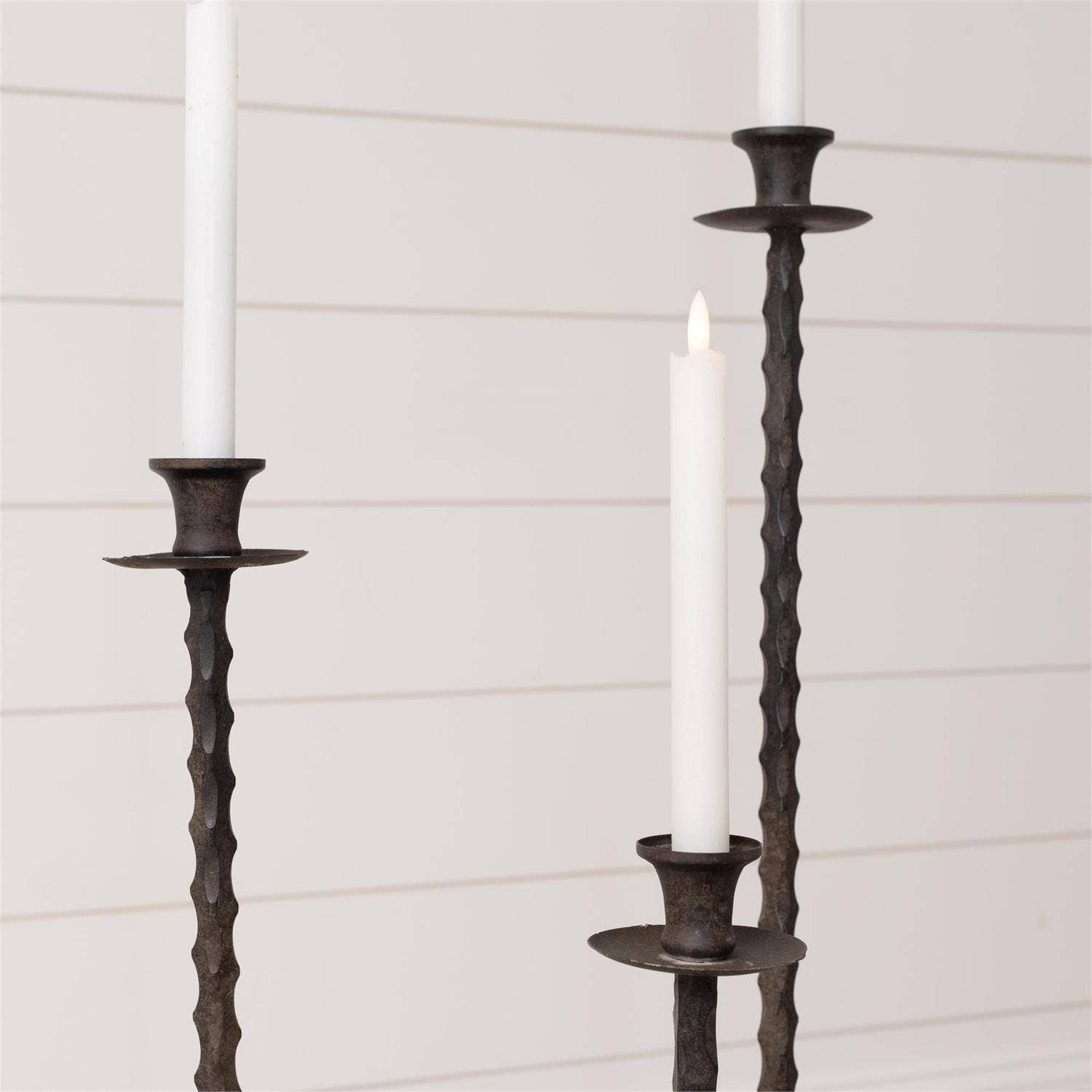 Audrey's Home & Gift - Wholesale Candle holder - Floor Taper Candle Holders (Set Of 03)4