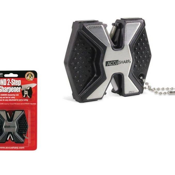 AccuSharp Diamond PRO 2-Step Knife Sharpener, Diam/Ceramic #017C for wholesale by Benhalex