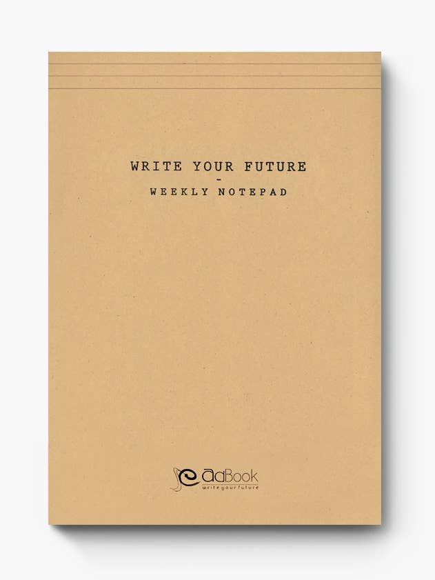 Write Your Future Weekly Notepad A4 for wholesale by adBook