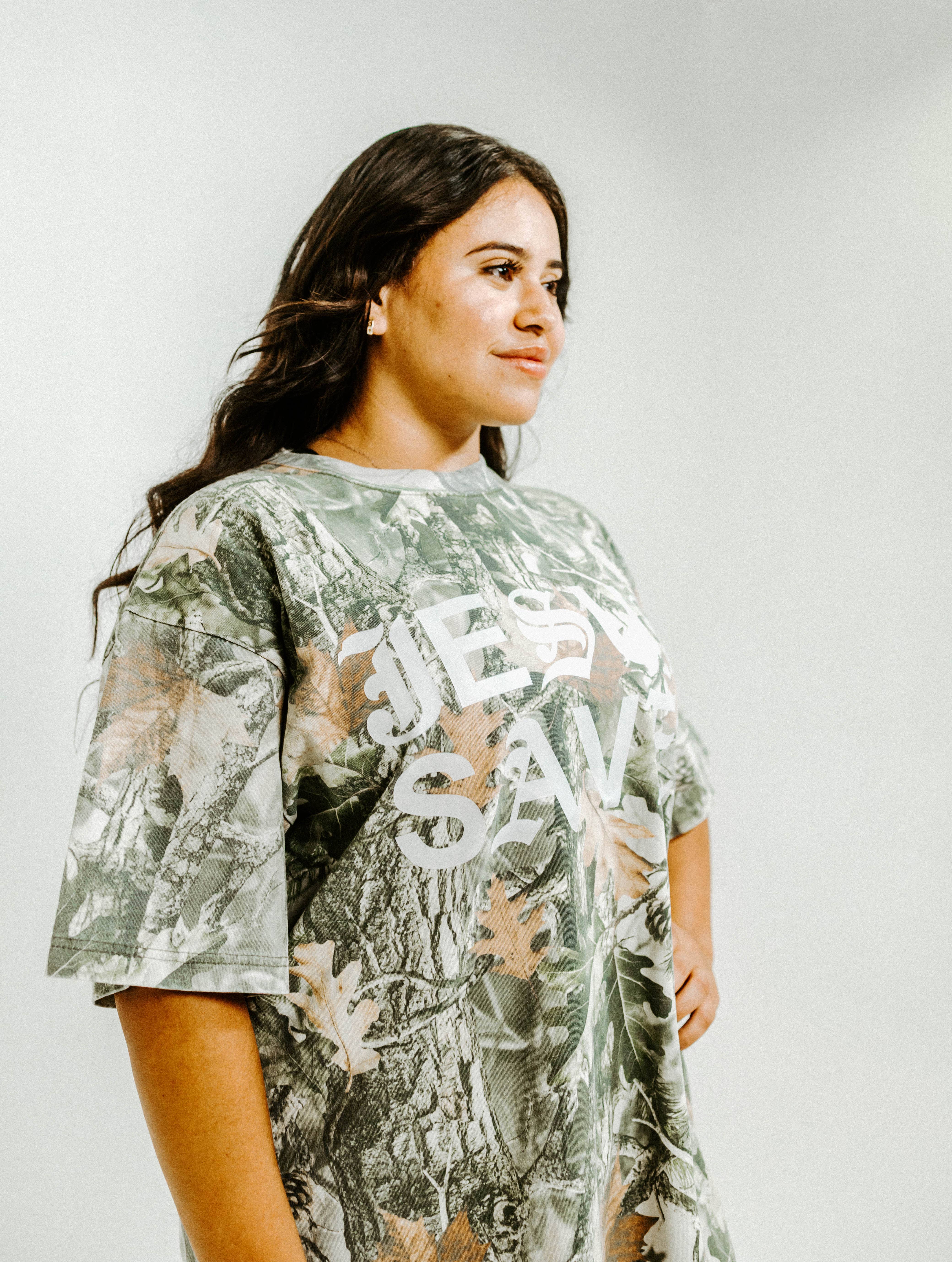 Sage Jesus Saves Unisex Camo for wholesale on Faire5