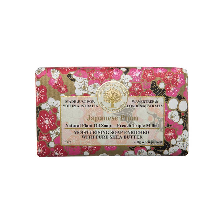Wavertree & London - Wholesale Bar Soap - Wavertree & London Japanese Plum Luxury Soap Bars2