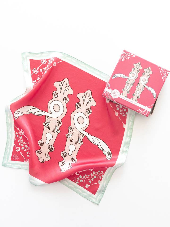 ÉCHARPE CARRÉE BEGINNING pour la vente par A BEST DAY