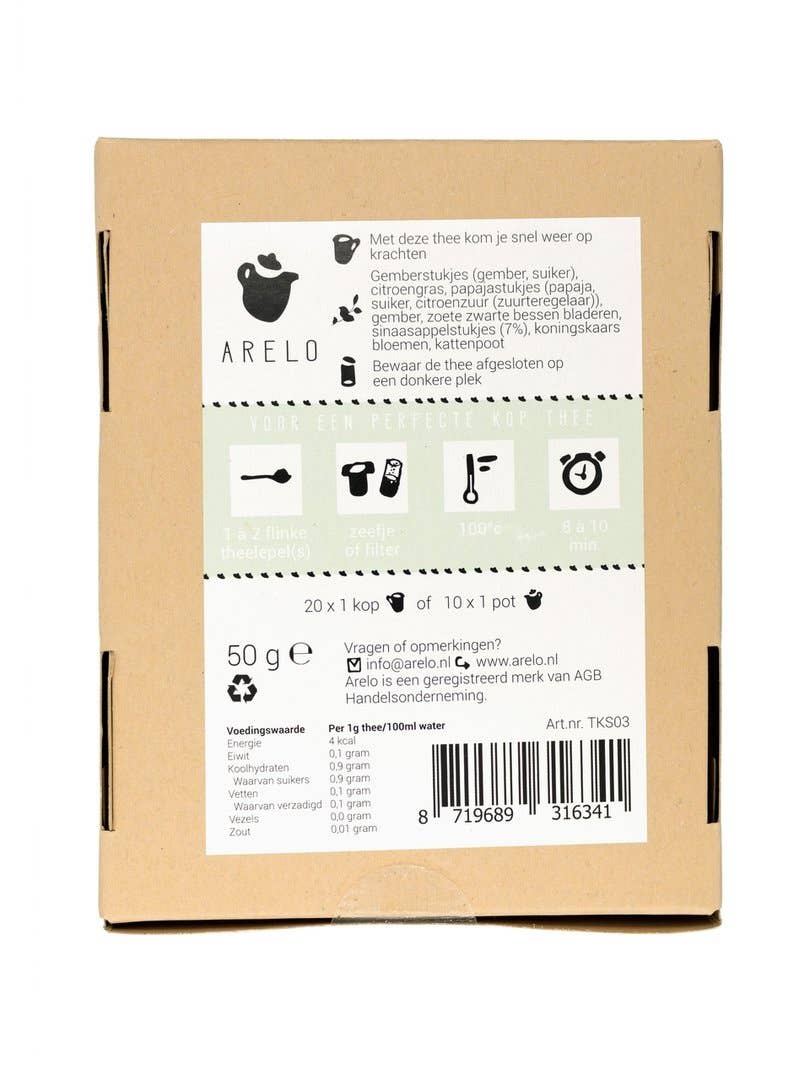 ARELO - Vendita all'ingrosso Tè sfusi - Tè per pronta guarigione1