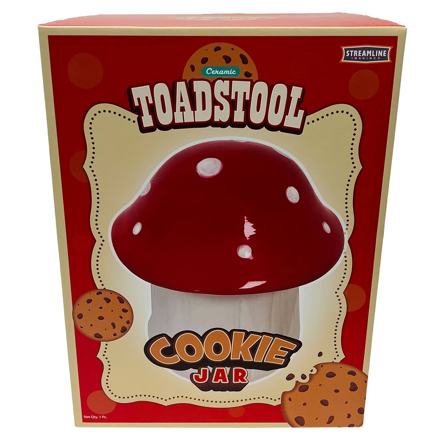 Streamline - Wholesale Cookie Jar - Mushroom Cookie Jar2
