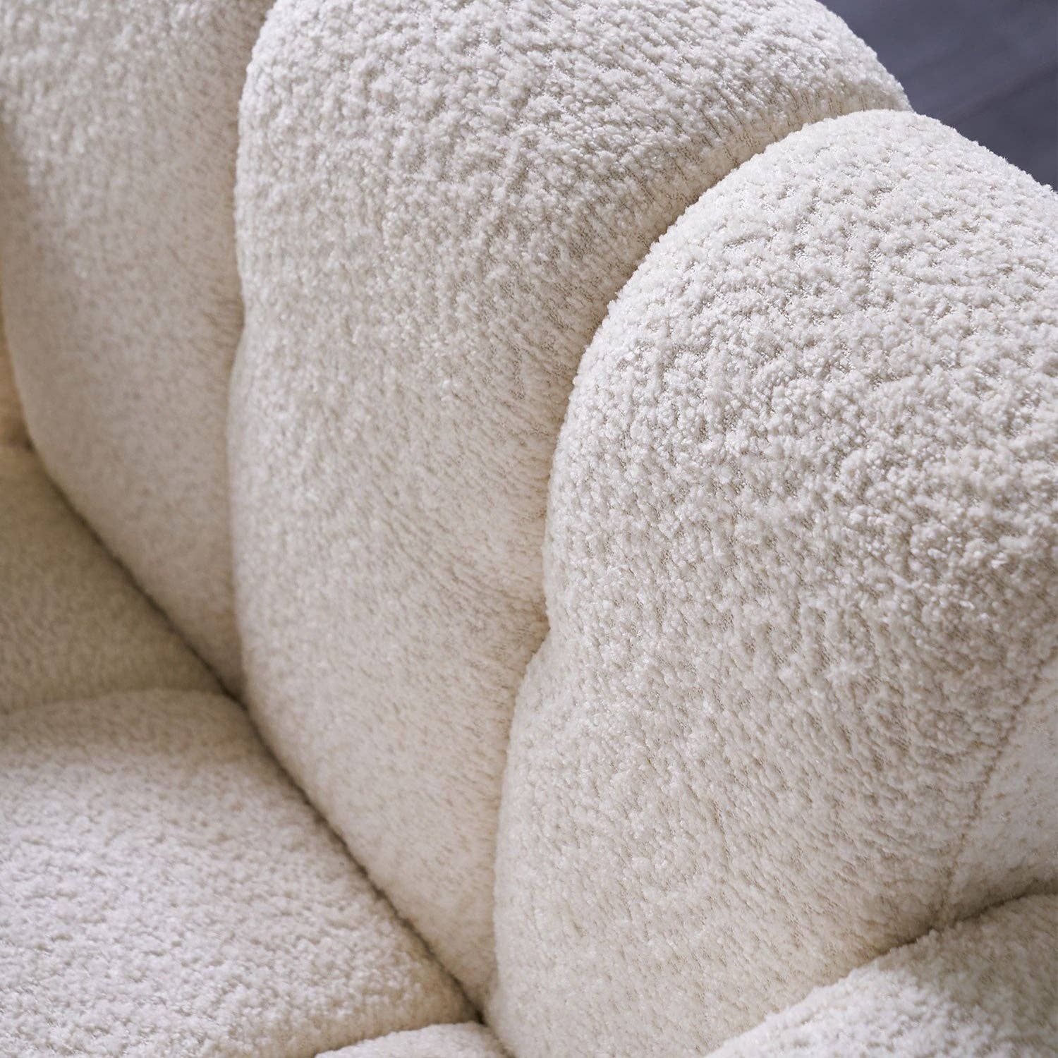 BlakOutlet - Wholesale Chair - 31.10" Wide Boucle Upholstered Accent Chair5