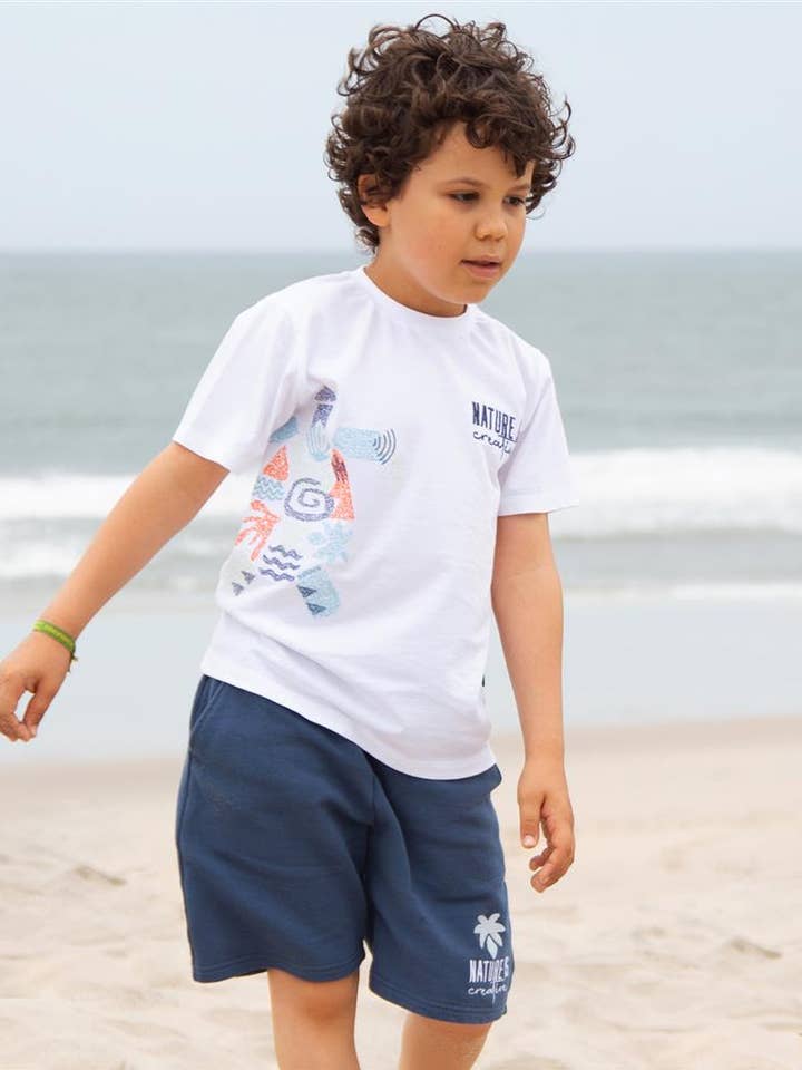 Nature Is Creative T-shirt for wholesale by BENNIE KIDS