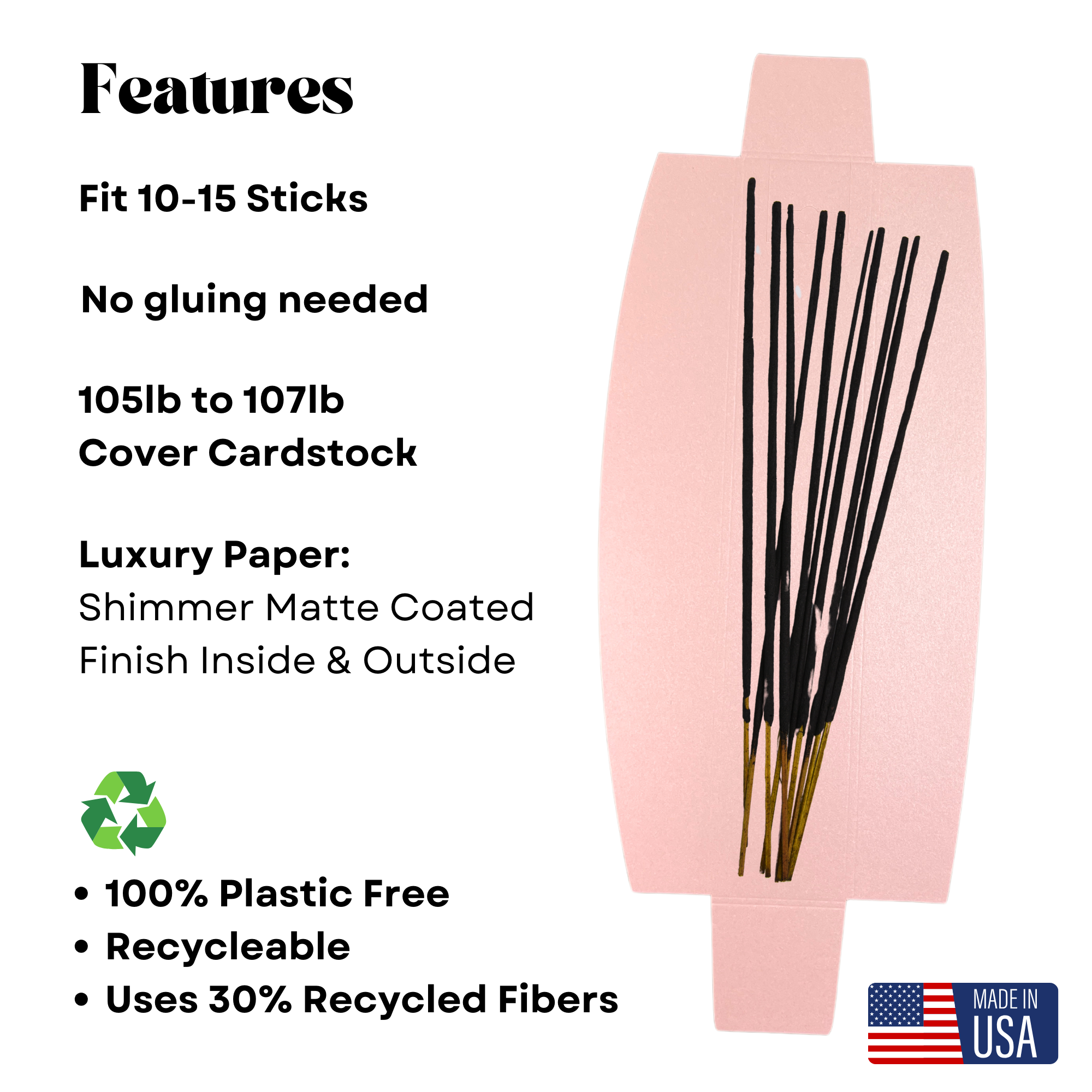 Vici Pack - Wholesale Incense - Incense Stick Envelope Packaging – 6 Color Options11