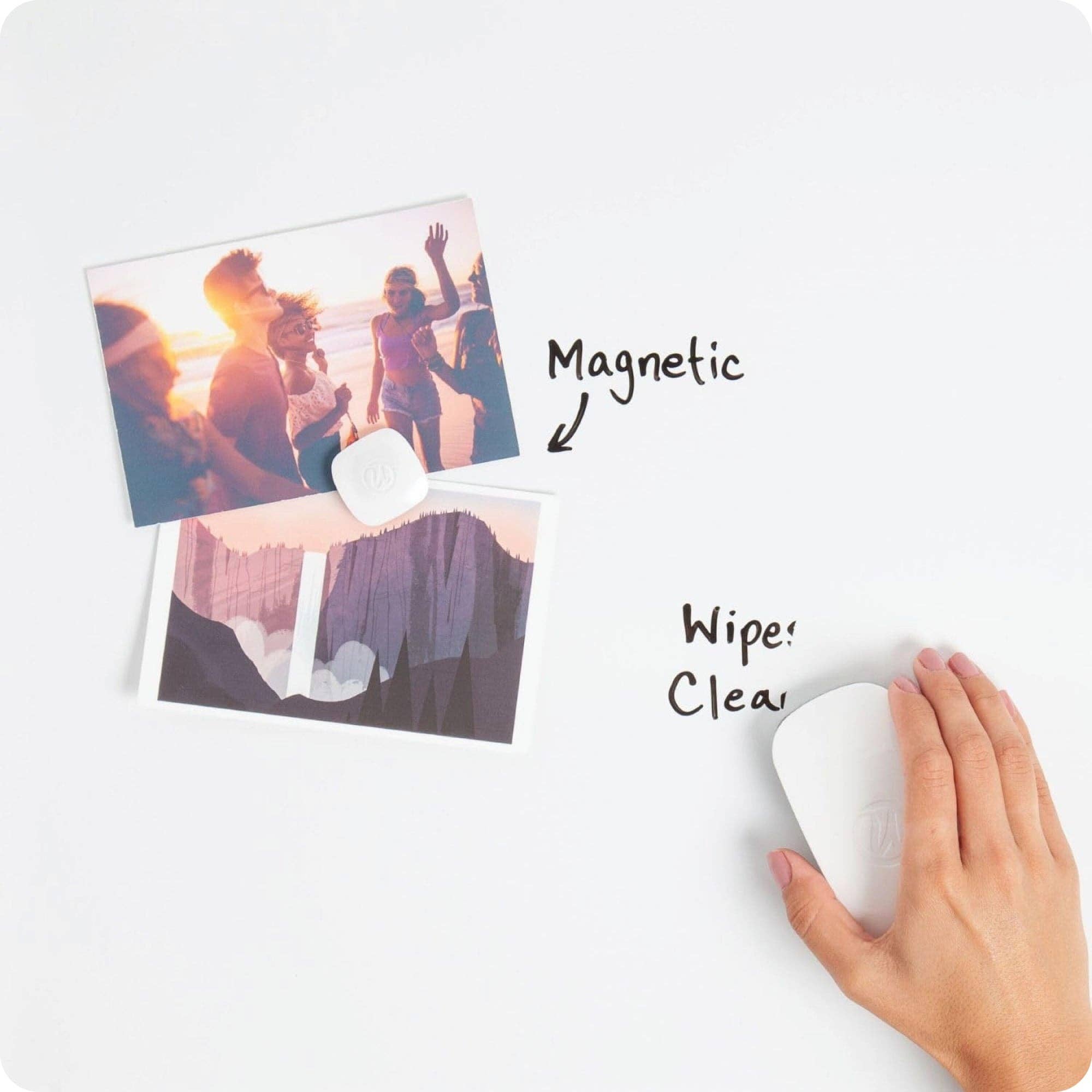 U Brands - Wholesale Whiteboard/Dry-Erase Board - U Brands Contempo Dry Erase Board Gray3