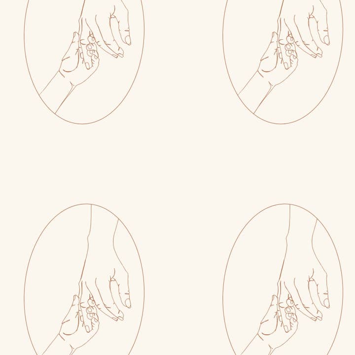 Mothern Premium Wrapping Paper Roll for wholesale by Fuzzy Whale Paper Co