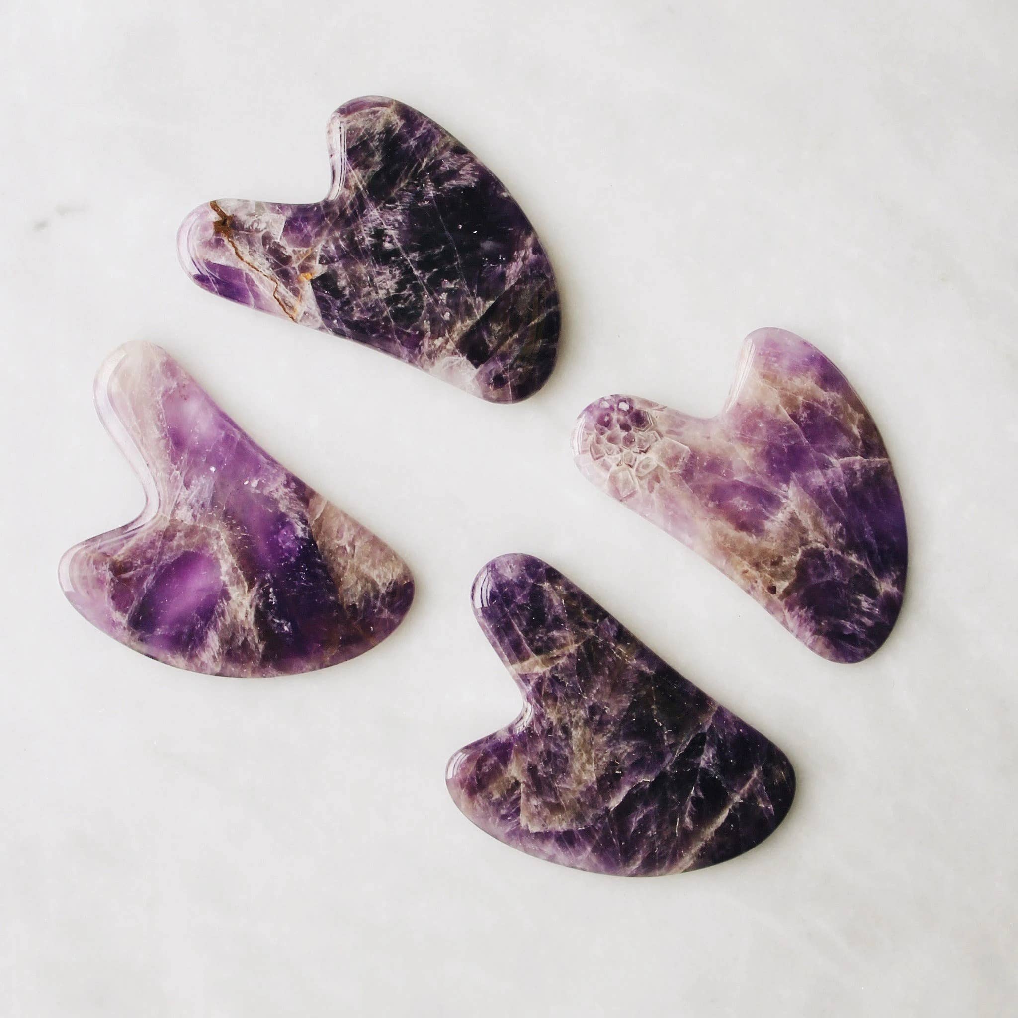 Mount Lai - Wholesale Gua Sha Tool - The Amethyst Gua Sha Facial Lifting Tool3