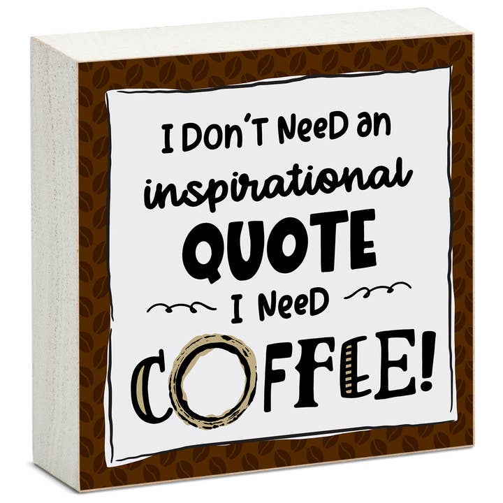 CounterArt/Highland Home/Thirstystone - Wholesale Sign - "Everyday Humor" Pre-Pack Artistic Wood Block Sign Display.5