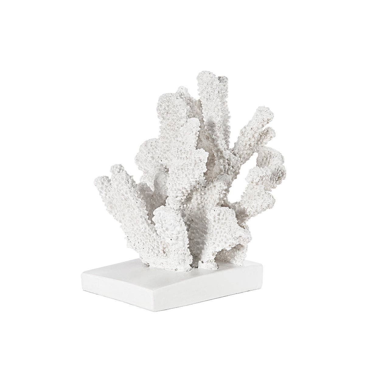 Andrea House - Wholesale Decorative Tabletop Object - White coral decorative bookend2