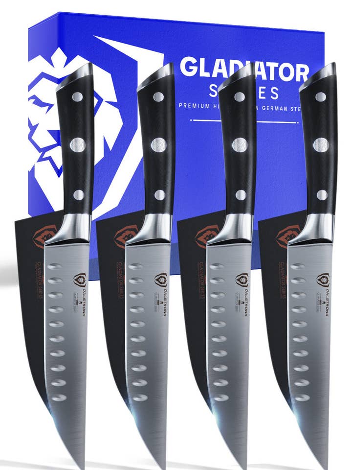 4-Piece Steak Knife Set | Gladiator Series | Dalstrong © for wholesale by Dalstrong