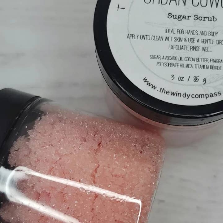 Urban Cowgirl Sugar Scrub for wholesale by Windy Compass