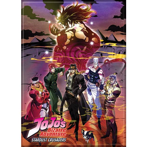 Ata-Boy - Wholesale Poster - Jojo's Bazarre Adventure Stardust Crusaders Poster Magnet 2.5" x 3.5"