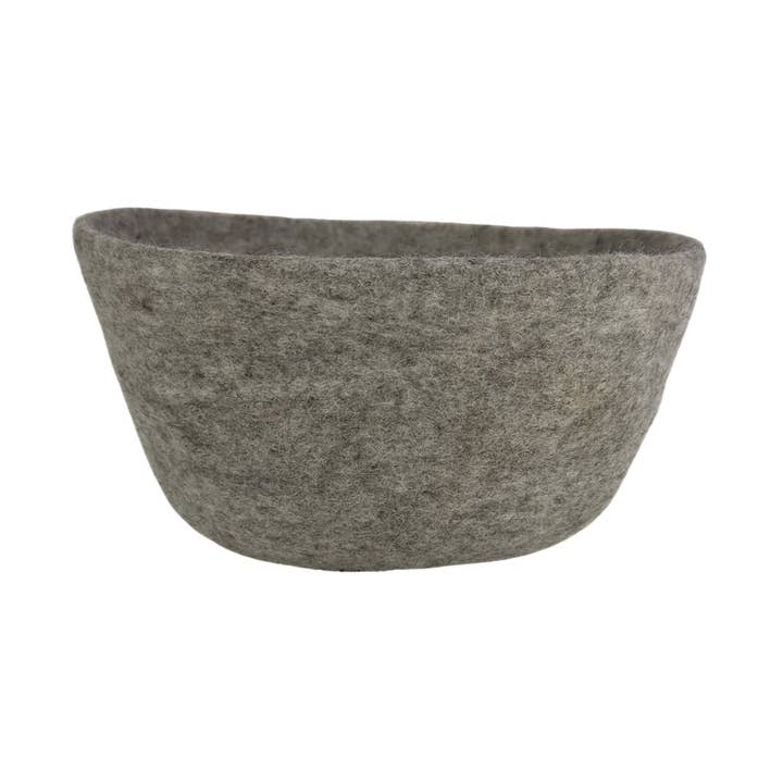 Humble Hilo - Wholesale Decorative Plate/Dish/Bowl - Humble Hilo Handmade Felt Bowl, Single 9.1" Bowl3