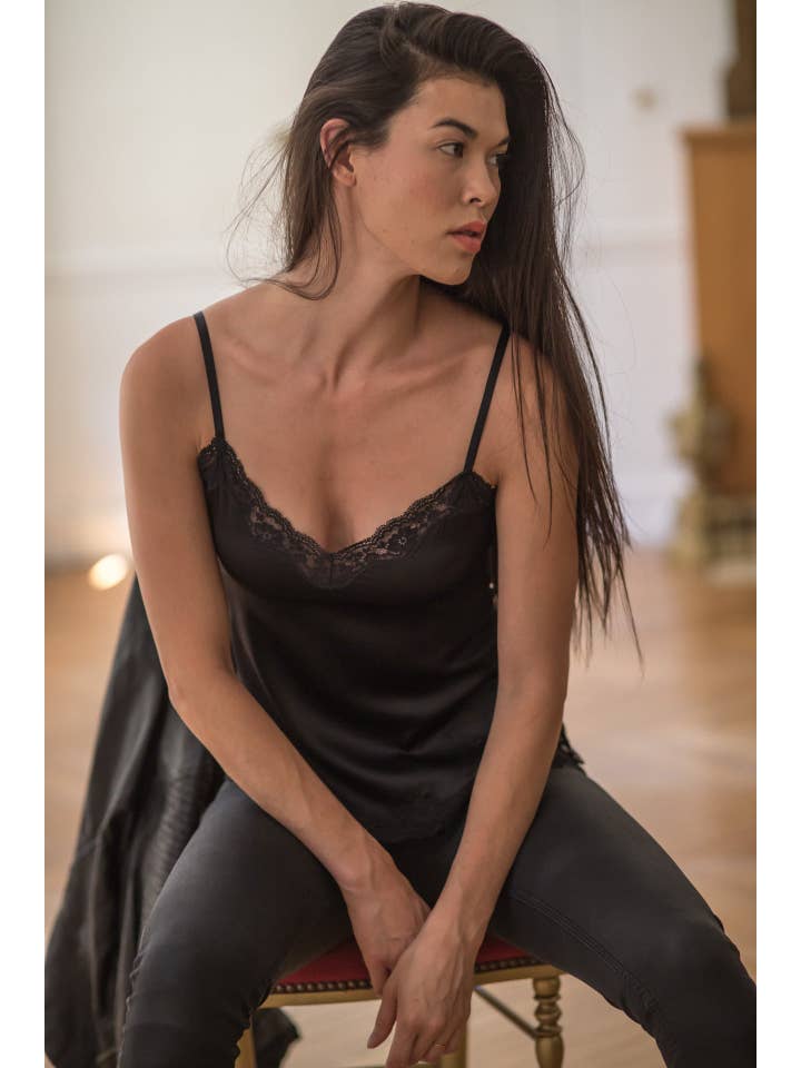 Vannina Vesperini - Wholesale Camisole - Women's - Camisole, the Original, Black6