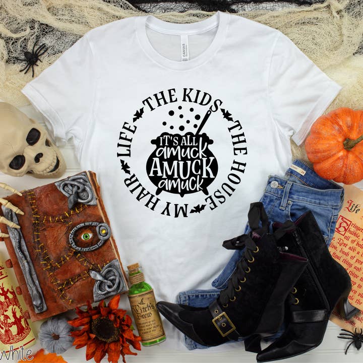 Bama Screens - Wholesale Sublimation Transfer - My Life Is All Amuck #BS2037