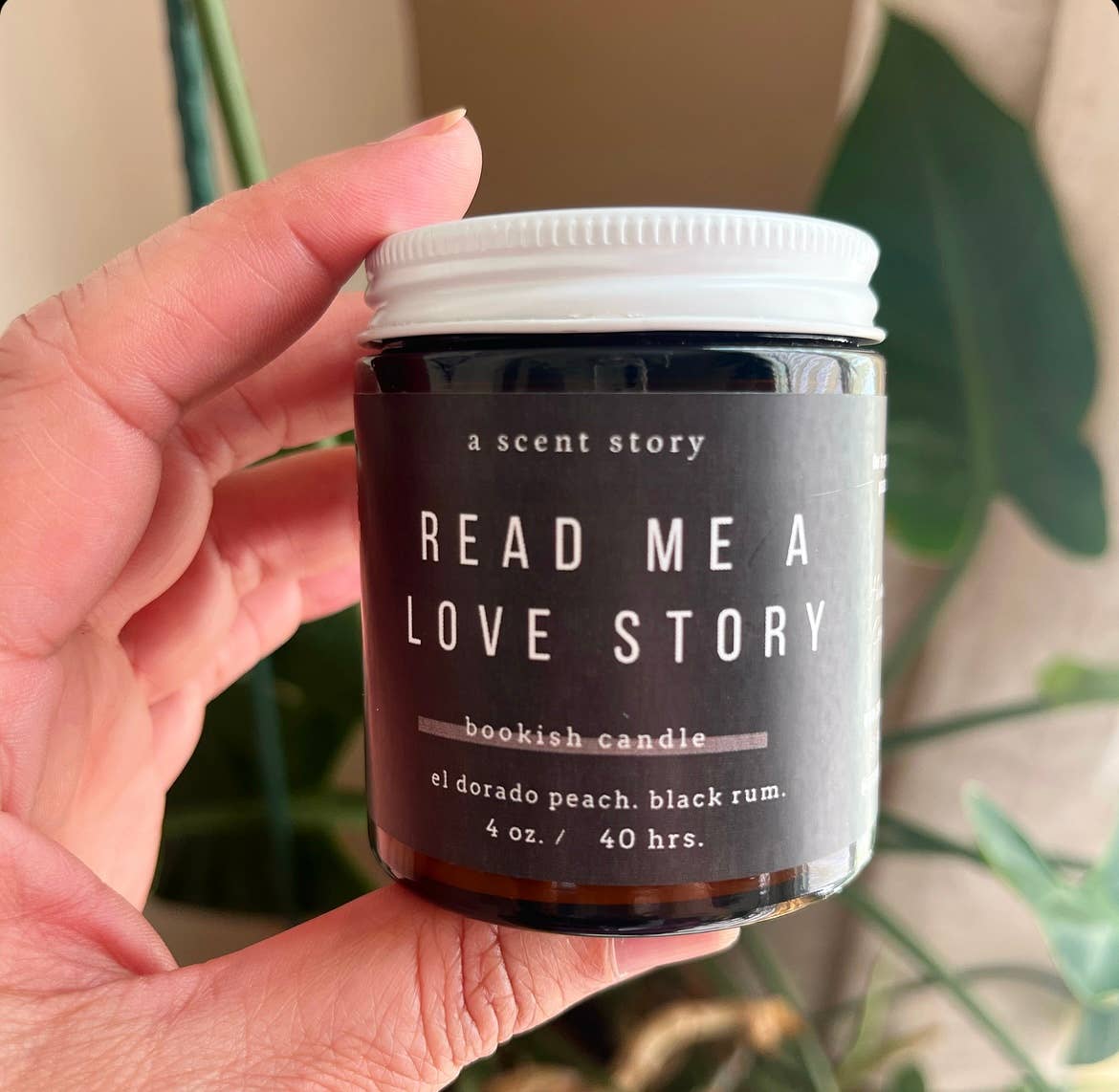 A Scent Story Candle Co - Wholesale Jar/Filled Candle - Read Me A Love Story -  Bookish Candle | Book Themed Candle2