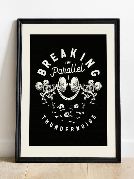 Breaking the Parallel - A3 Print for wholesale by Thundernoise