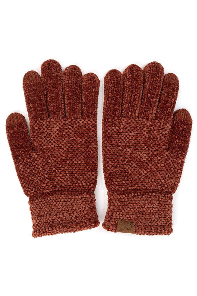 Hana - Wholesale Gloves - Women's - C.C Eco Friendly Chenille Gloves3