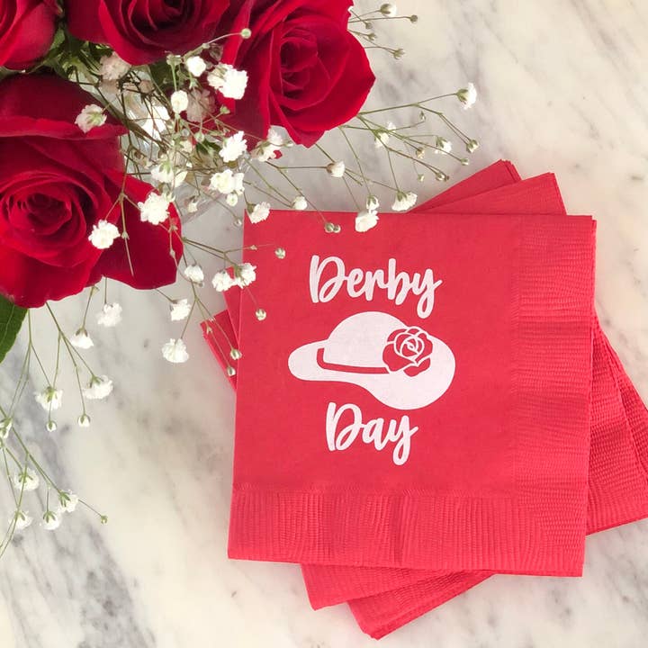Tovaglioli Derby Day per la vendita all'ingrosso da parte di Suburban Soiree