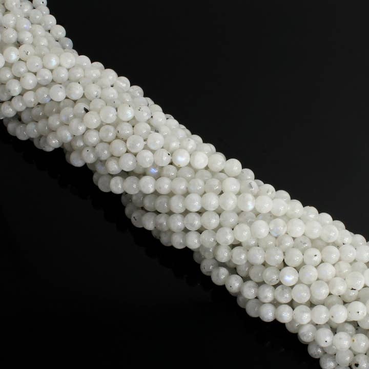 UniArt - Wholesale Beads - 6 mm Moonstone Beads