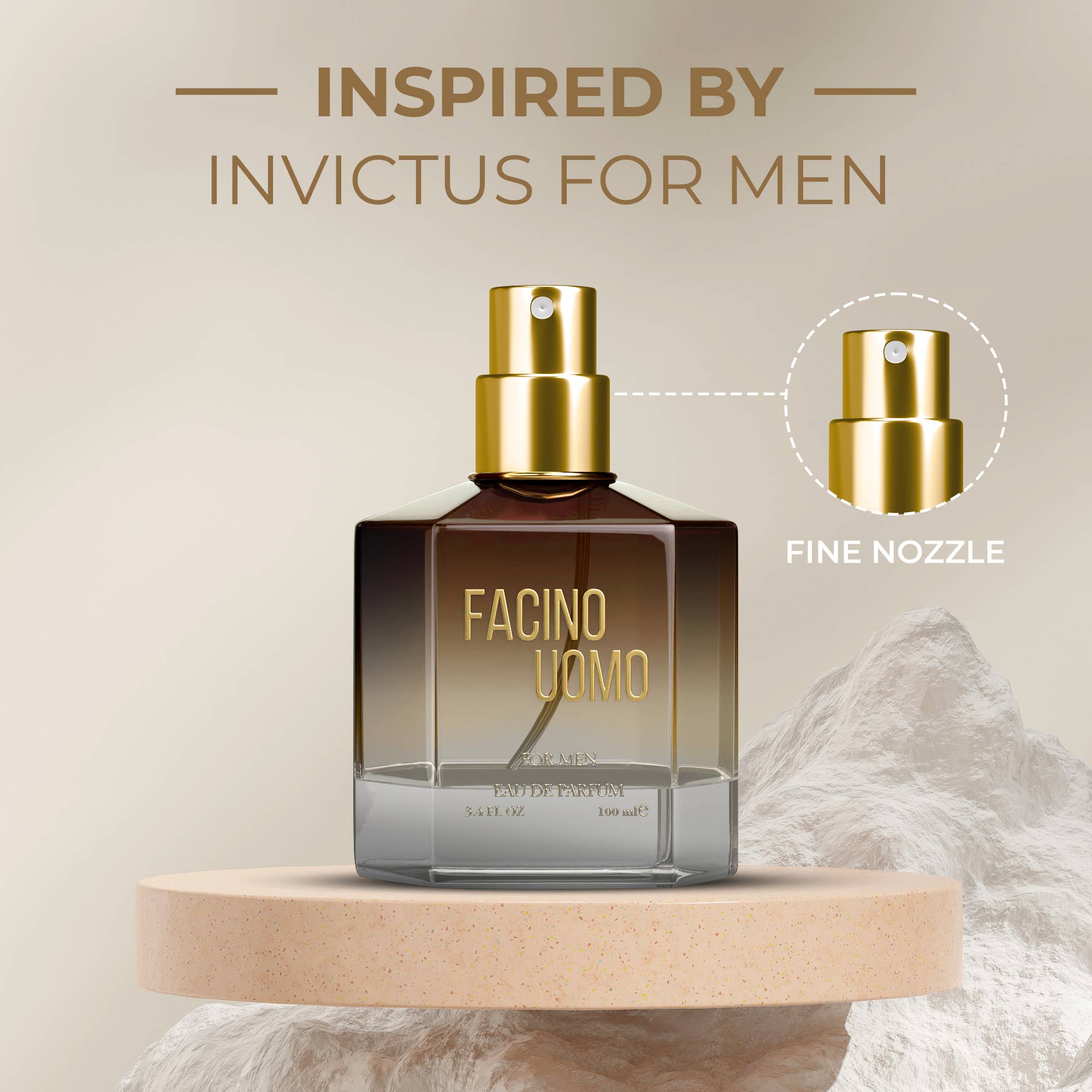 Regal Fragrances - Wholesale Perfume/Eau de Toilette - Facino Uomo INSPIRED by INVICTUS Mens Cologne 100ml 3.4fl oz7