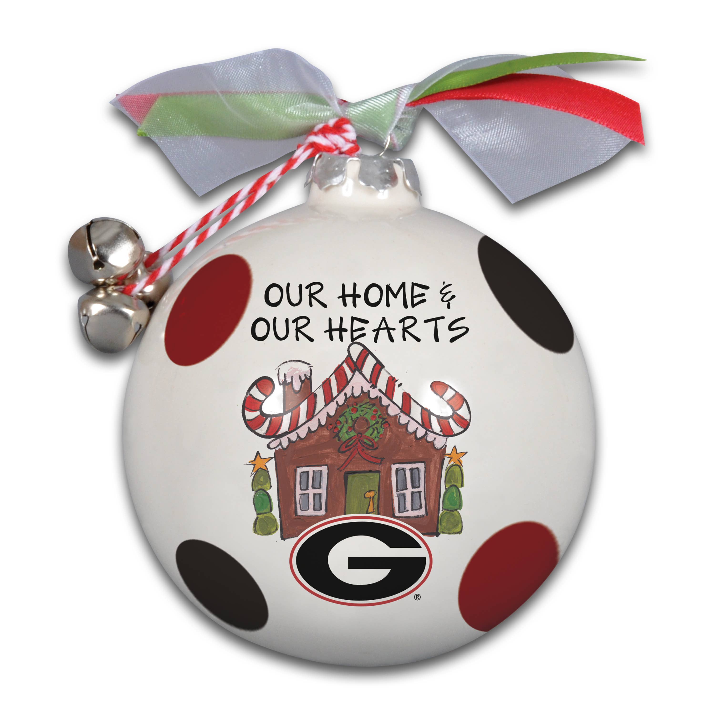 MAGNOLIA LANE - Wholesale Ornament - UGA GB House Orn0