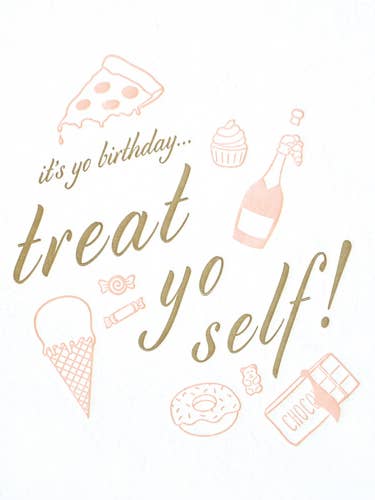 Treat Yo Self for wholesale by Good Paper