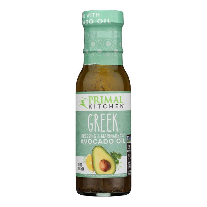 Primal Kitchen Greek Vinaigrette, Avocado & Org Oils, 6x8oz for wholesale by Everyday Supply Co